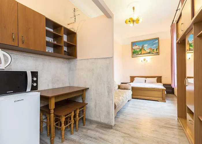 Apartment біля готелю жорж подобово вулиця руданського 3 Lviv